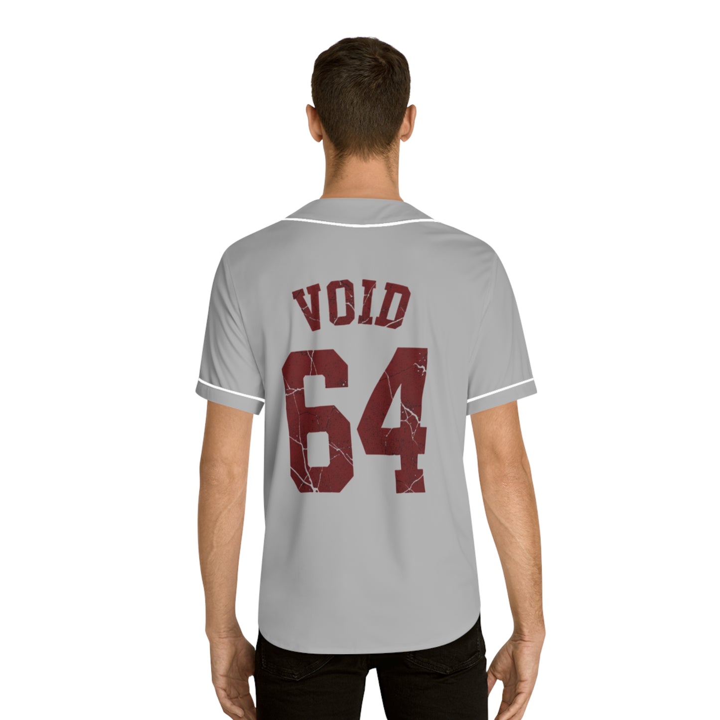Void 64 Baseball Jersey β Retro Distressed Sport Tee