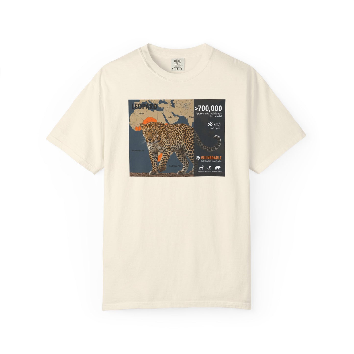 Fierce & Gold: Regal Leopard Maximalist T-Shirt