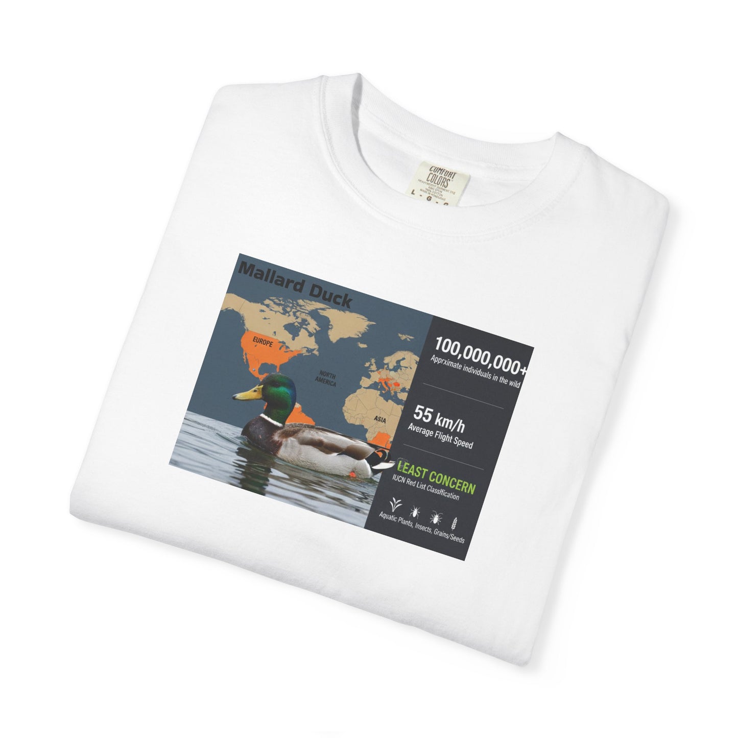 Chaos Coordinator: 'Ducks Not In A Row' Mallard T-Shirt