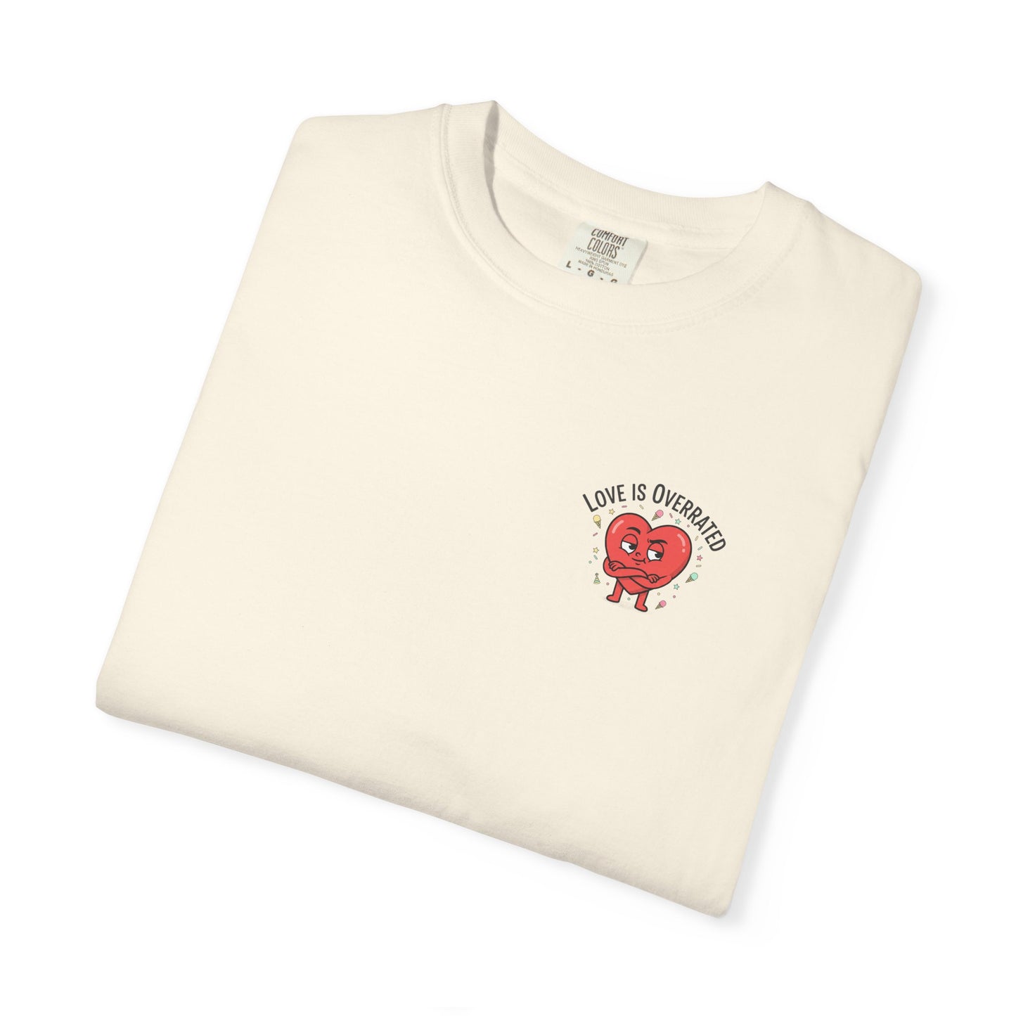 Overrated Heart Minimalist Tee