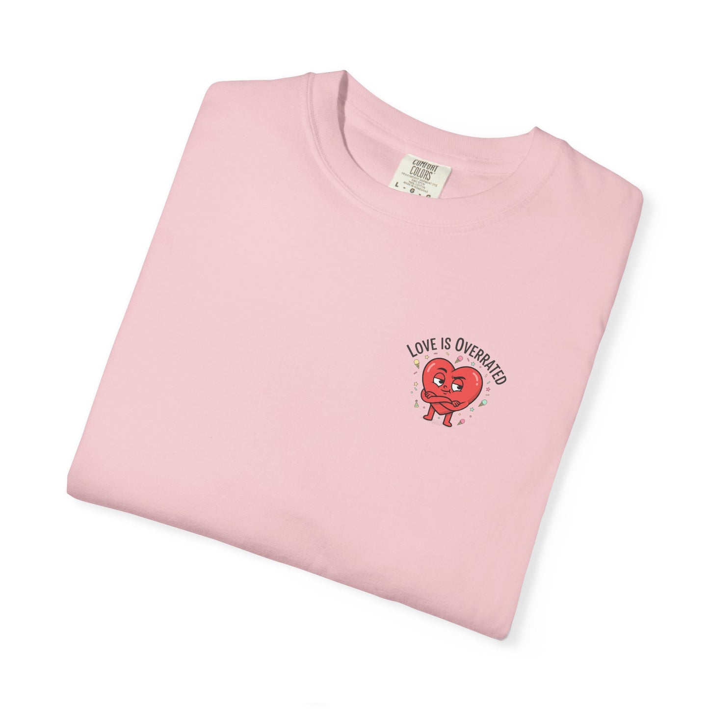 Overrated Heart Minimalist Tee
