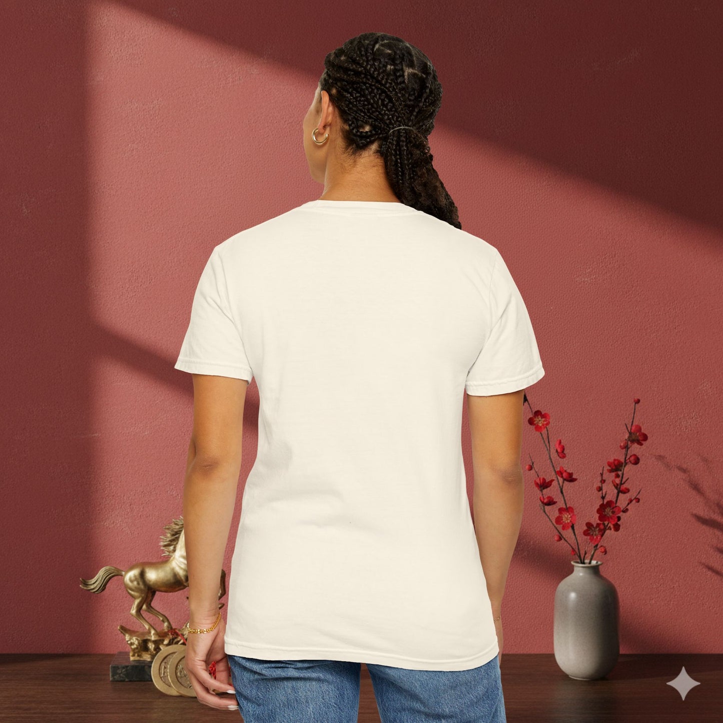 Horse Sunburst Graphic T-Shirt Year of the Horse