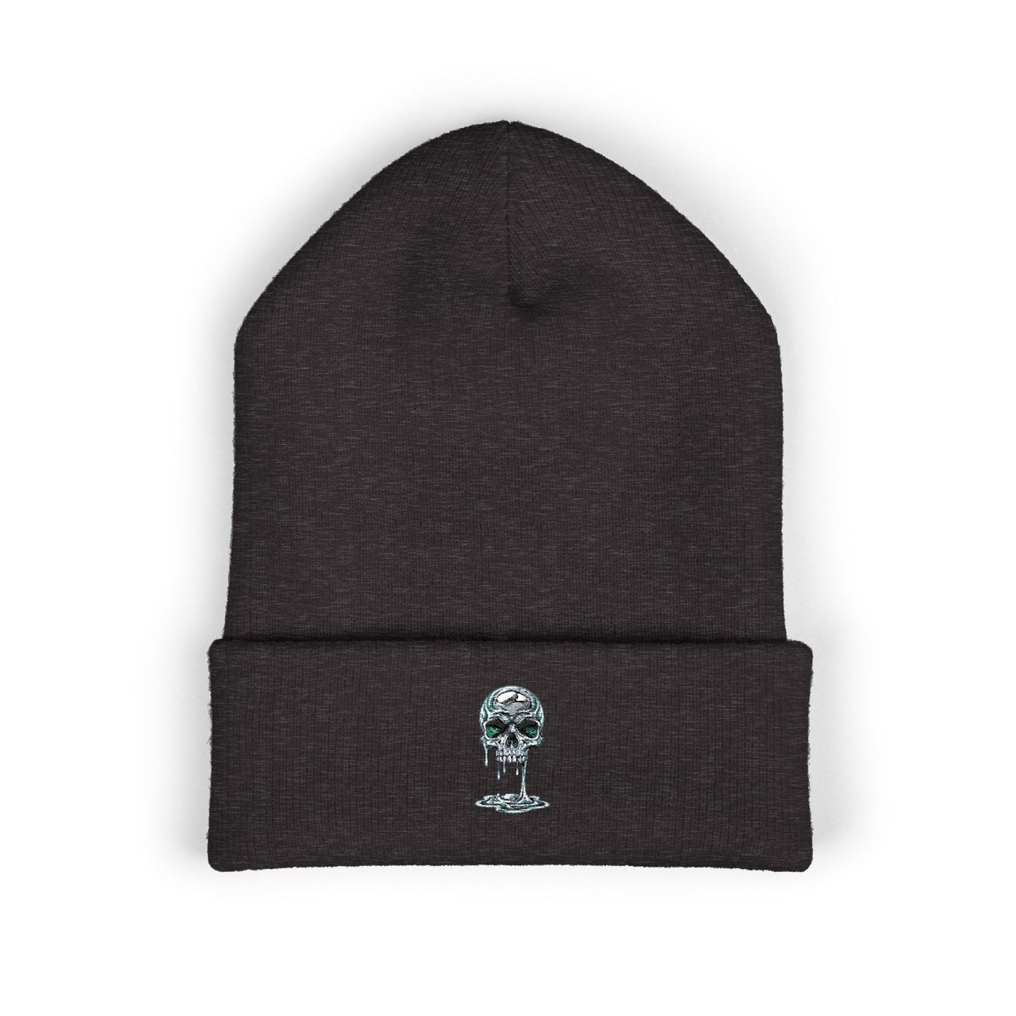 Liquid Metal Skull Beanie
