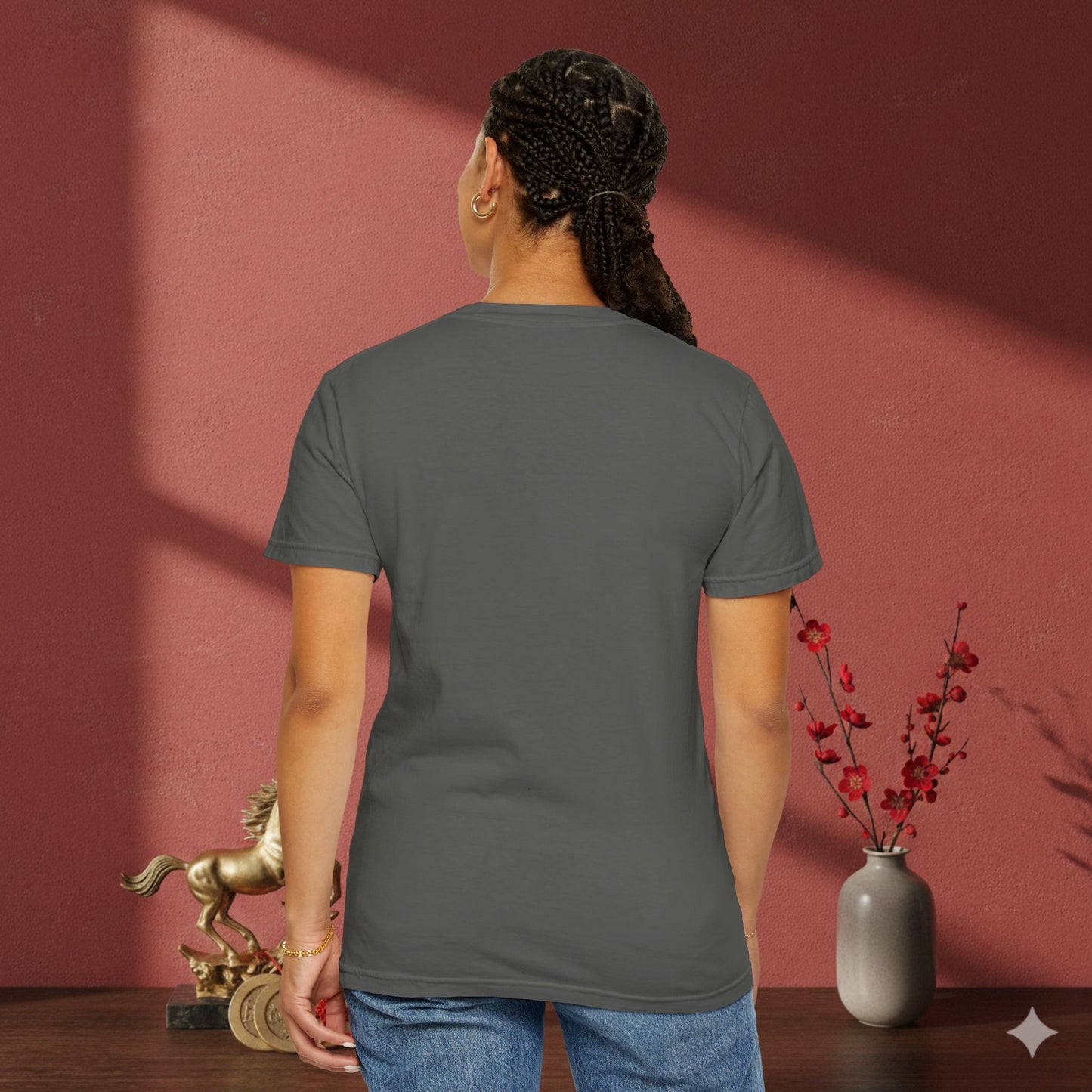 Horse Sunburst Graphic T-Shirt Year of the Horse