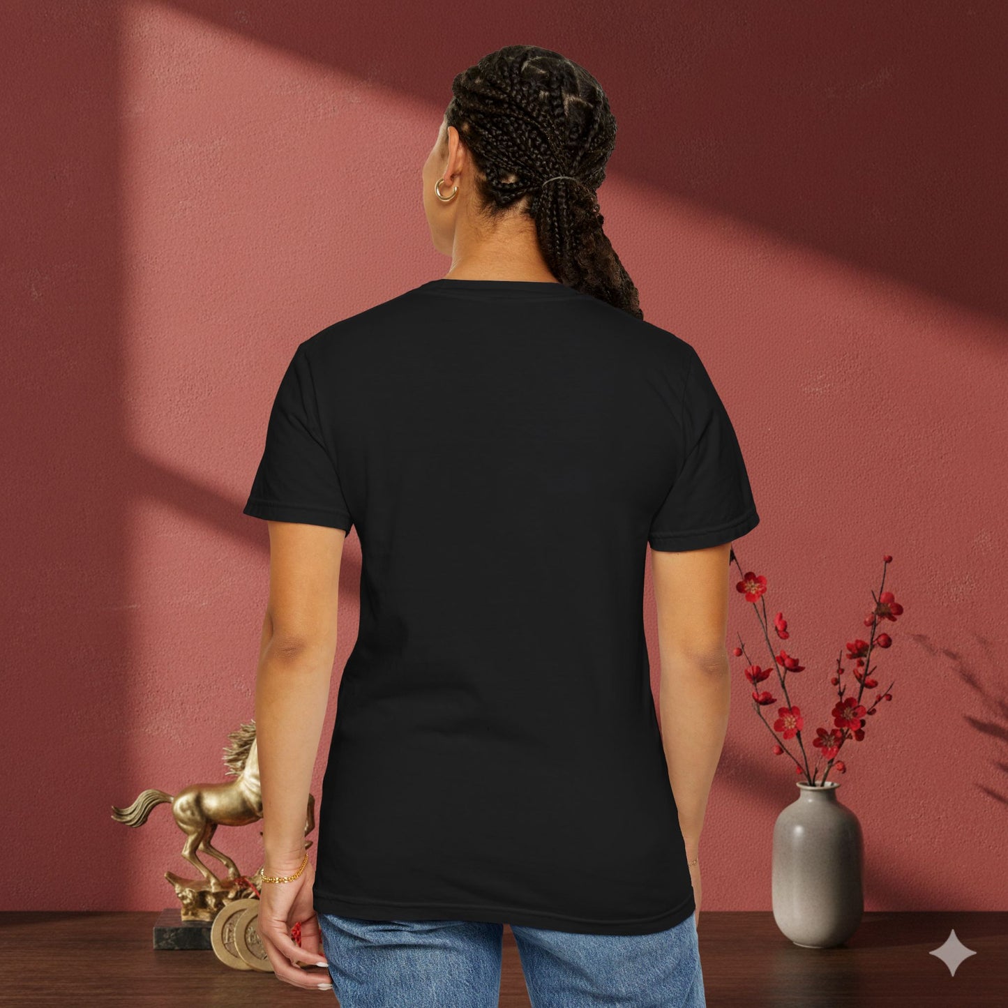Horse Mane Photo T‑Shirt — Close‑Up Equine Portrait T-Shirt