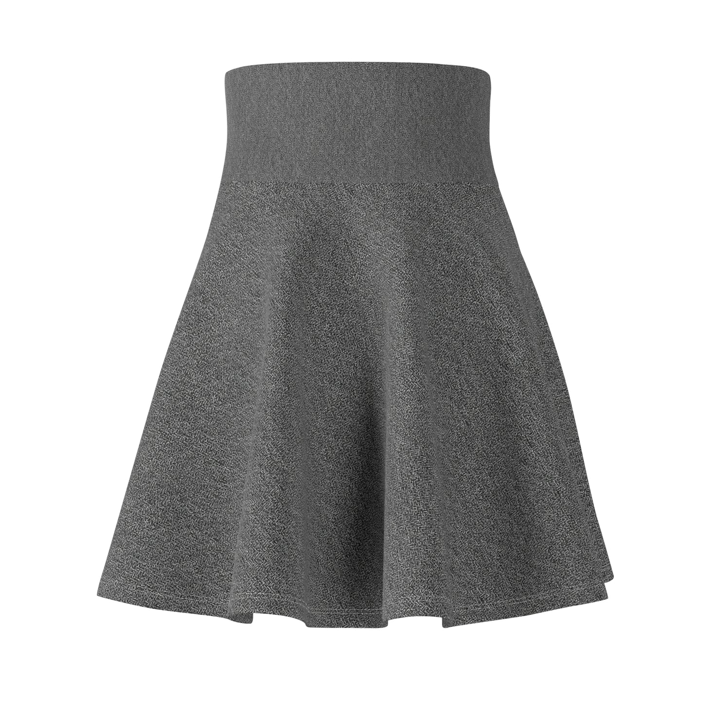 Static Noise Tweed — Women's Skater Skirt
