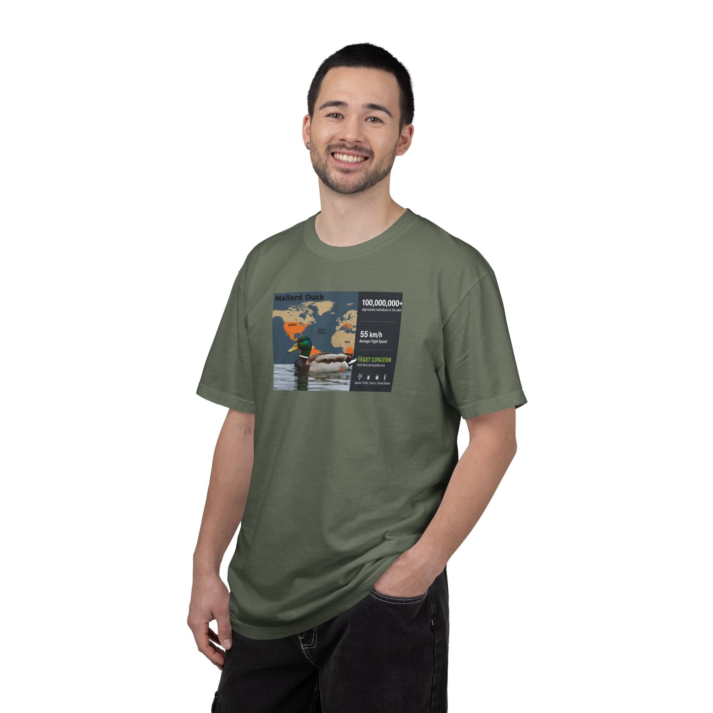 Chaos Coordinator: 'Ducks Not In A Row' Mallard T-Shirt