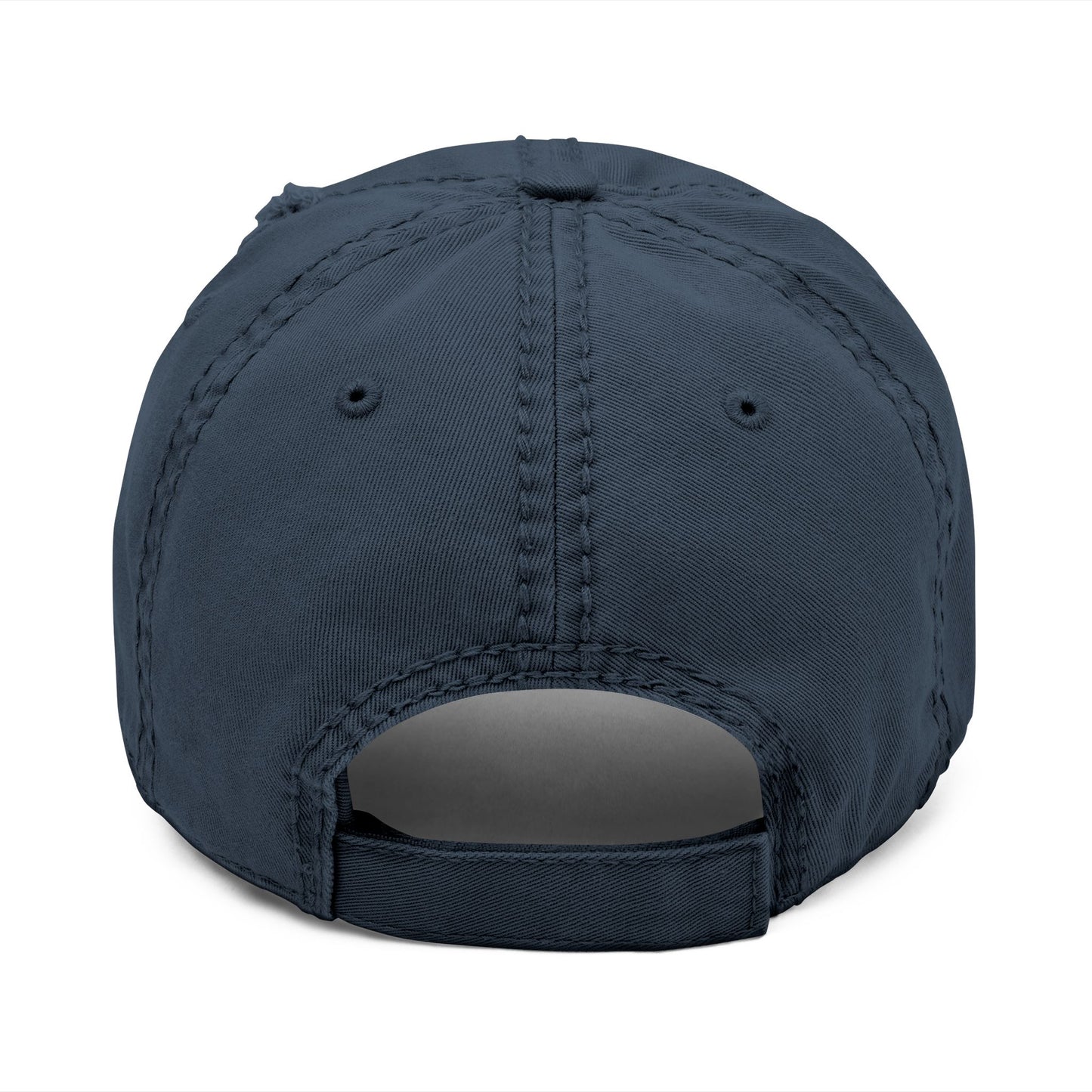 Distressed Dad Hat — "Please Do Not Perceive Me" Patch