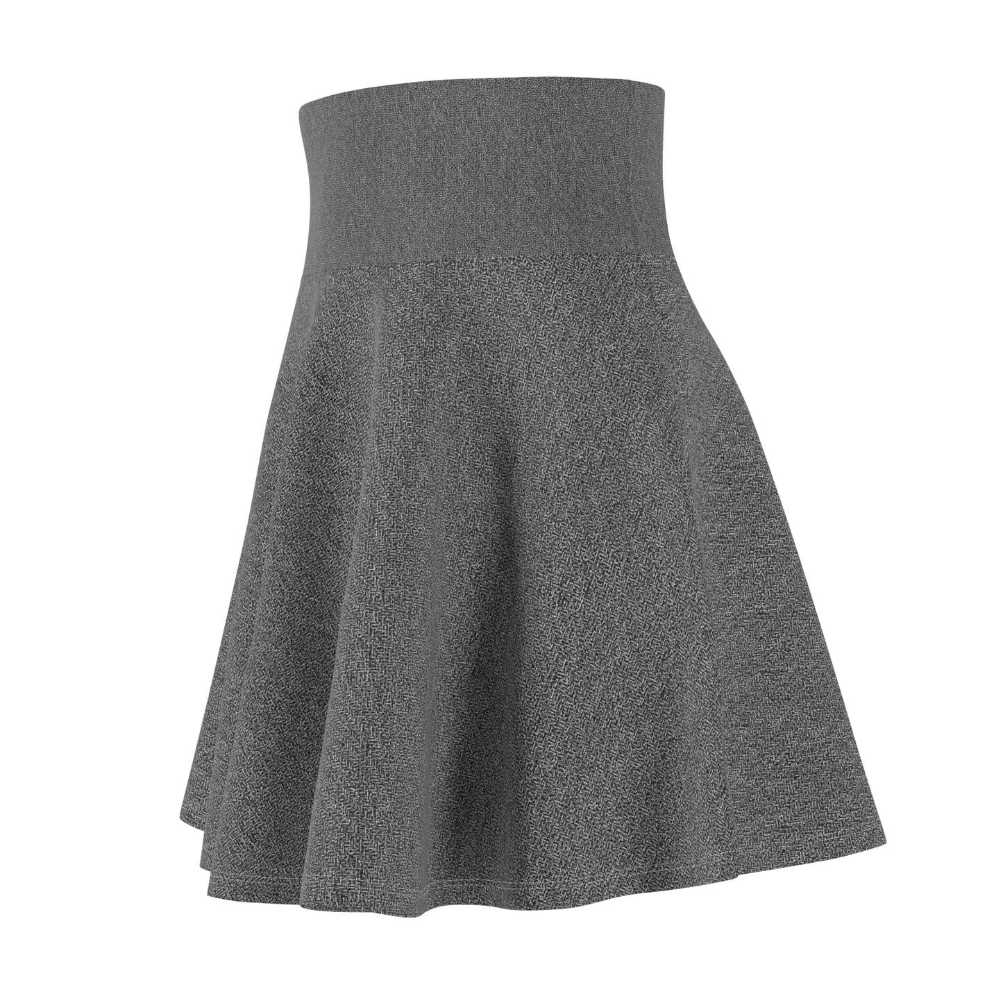 Static Noise Tweed — Women's Skater Skirt