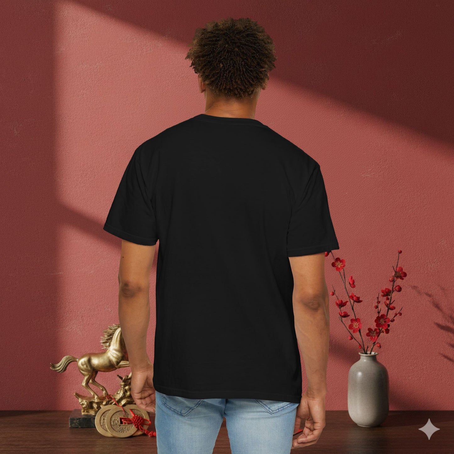 Horse Mane Photo T‑Shirt — Close‑Up Equine Portrait T-Shirt