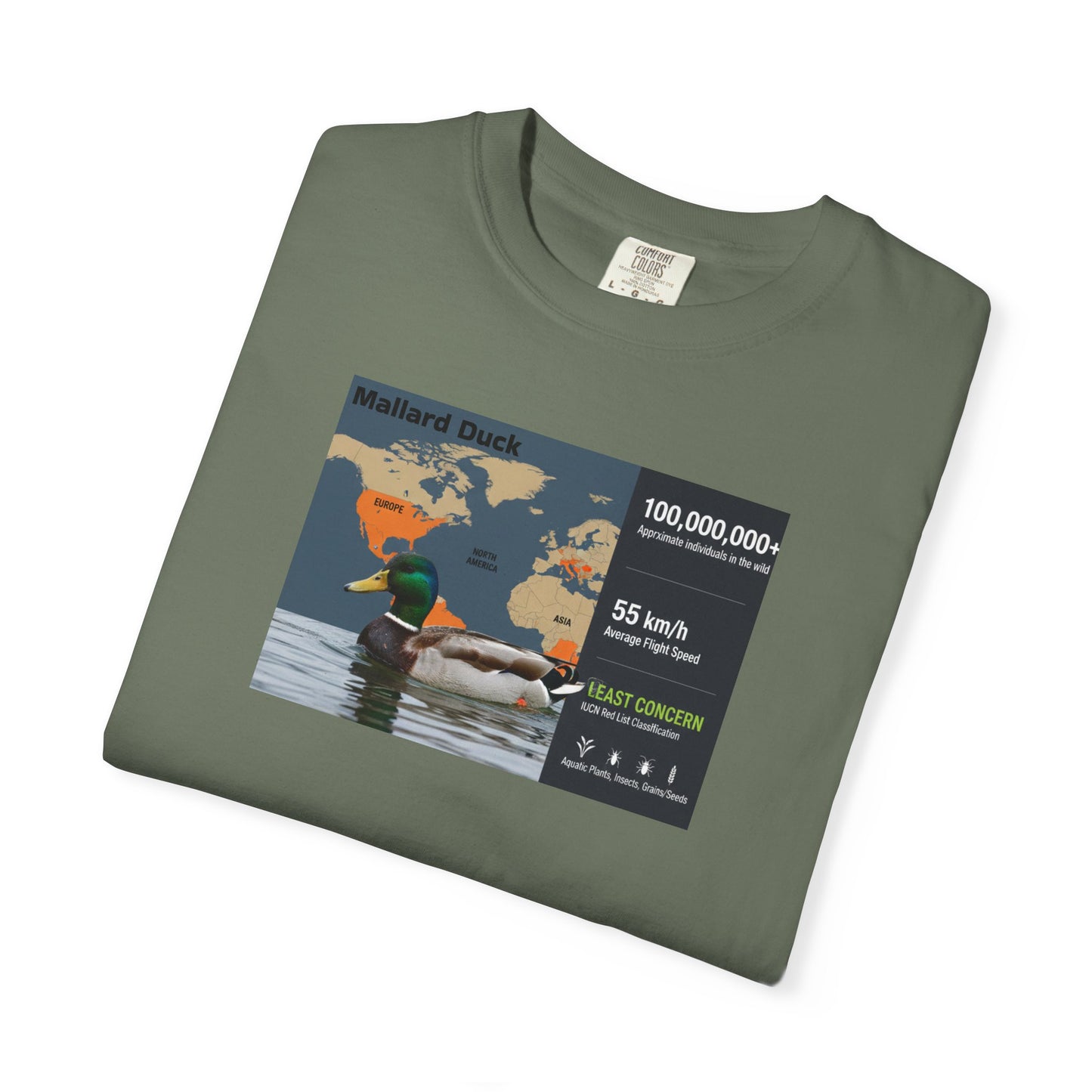 Chaos Coordinator: 'Ducks Not In A Row' Mallard T-Shirt