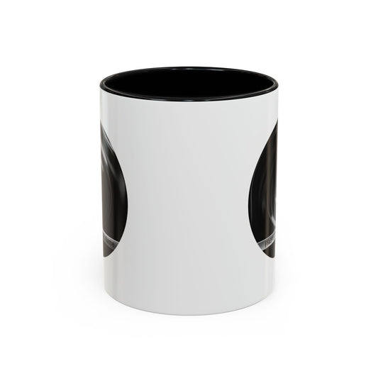 Custom Property Lens Coffee Mug — 'Property of Your Name' Accent Mug