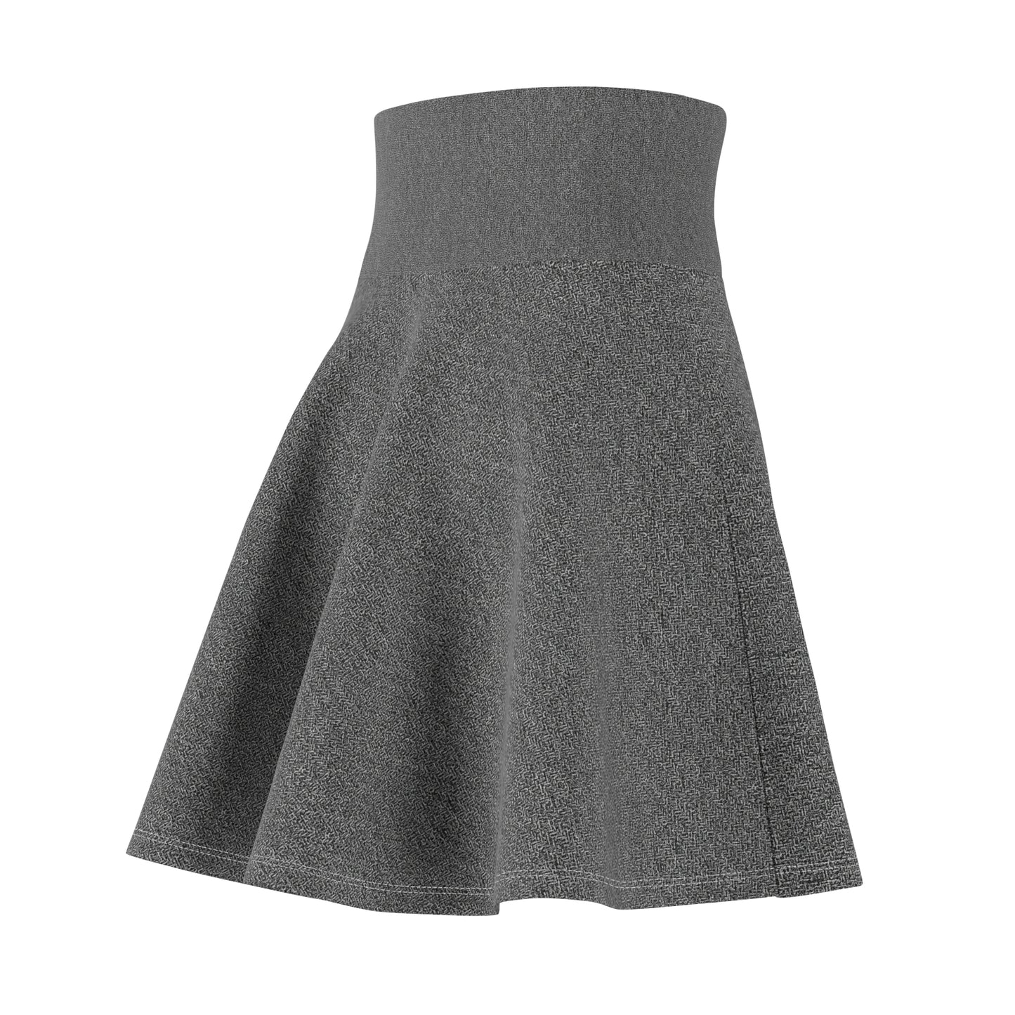 Static Noise Tweed — Women's Skater Skirt