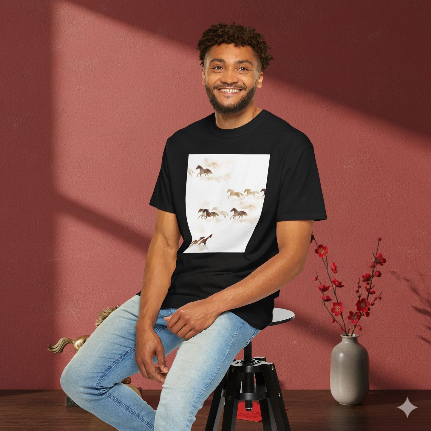 Wild Horses T-Shirt — Vintage Equestrian Tee