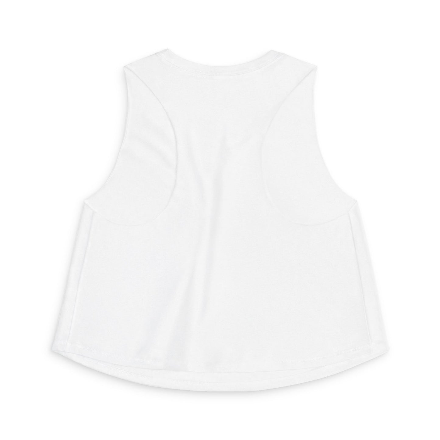 Women's Crop Top — 'Pure Smut' Skeleton Graphic Sleeveless Tank