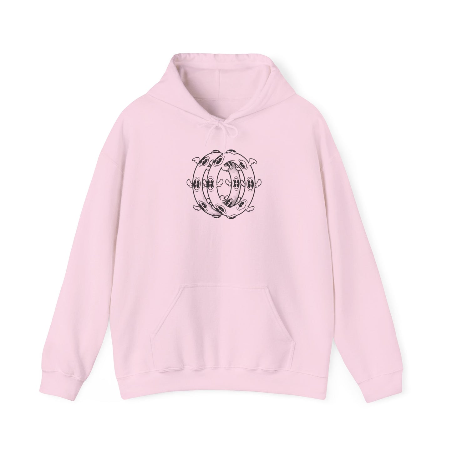 Minimalist Orbit Hoodie — Biblically Accurate Angel Hoodie