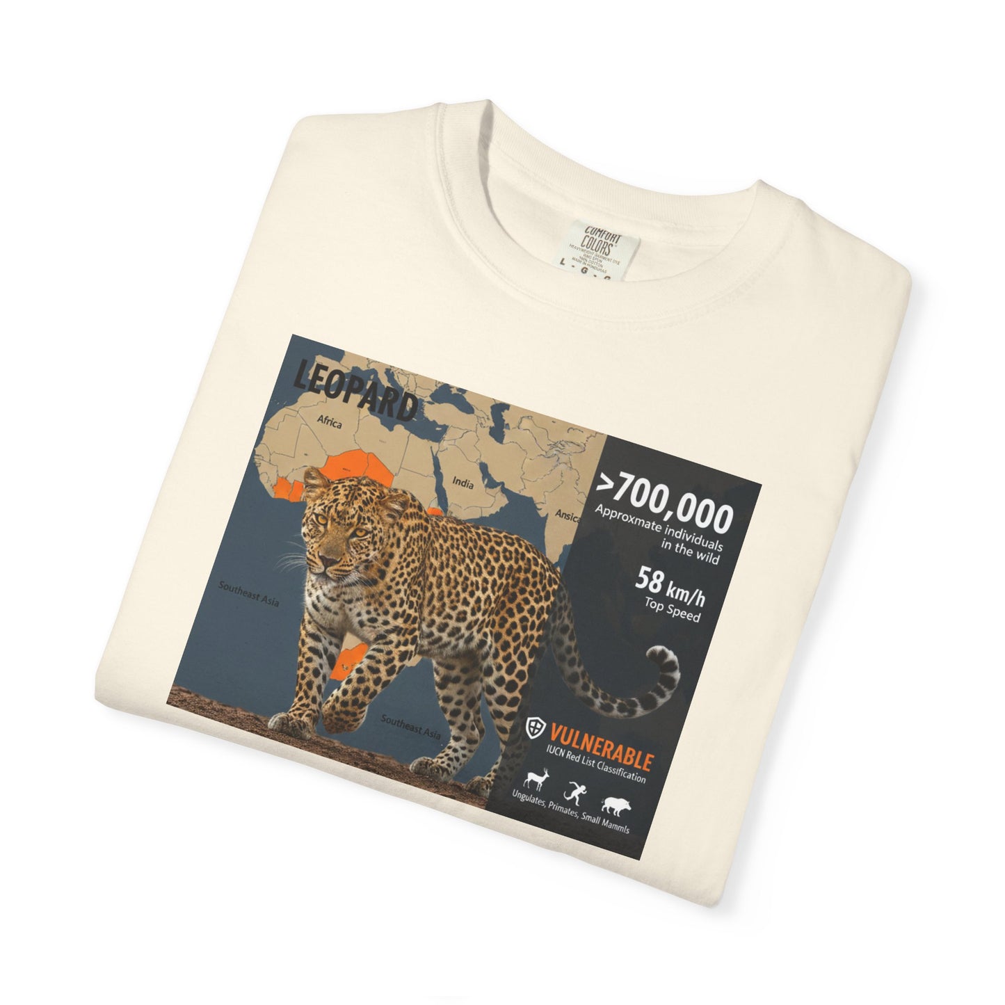 Fierce & Gold: Regal Leopard Maximalist T-Shirt