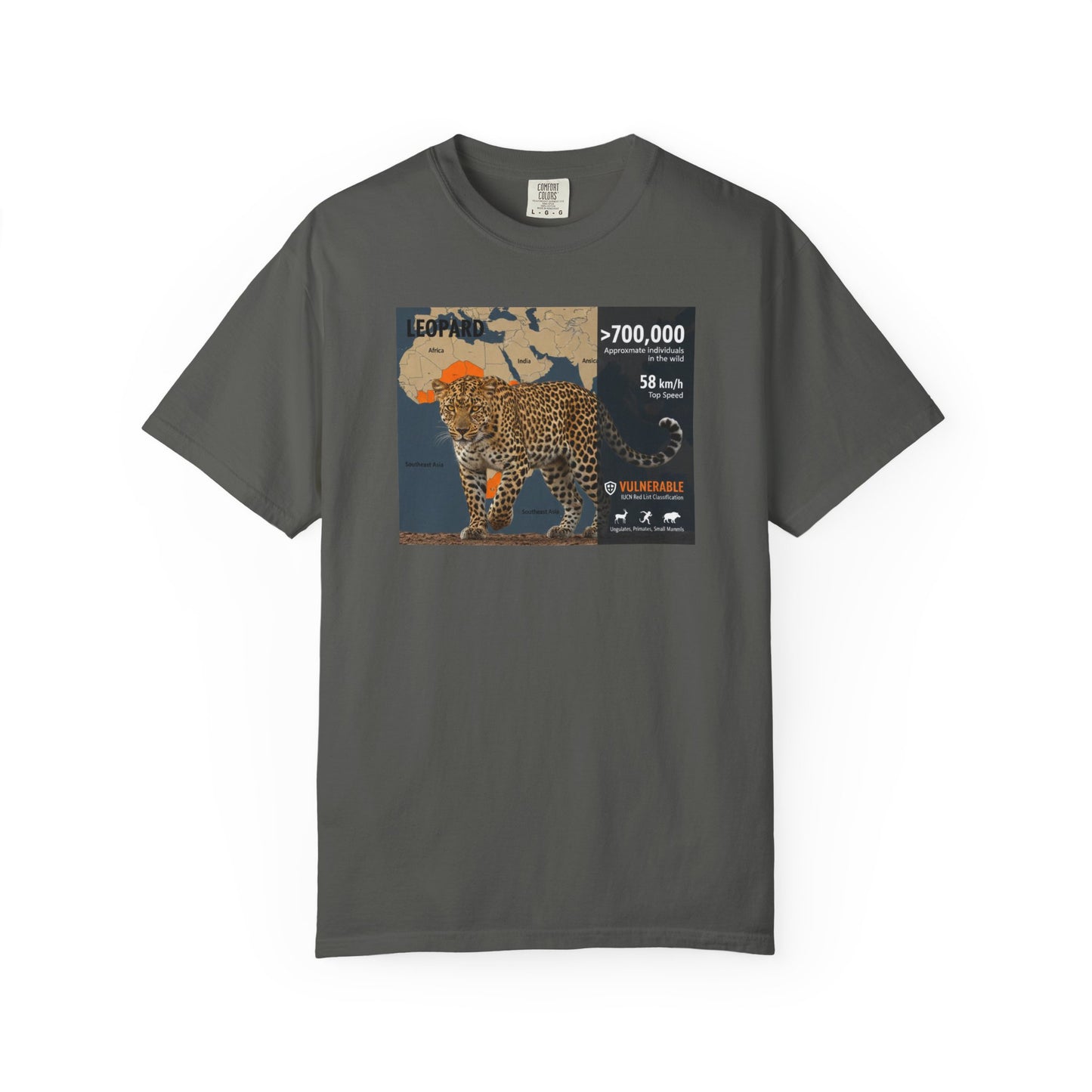 Fierce & Gold: Regal Leopard Maximalist T-Shirt