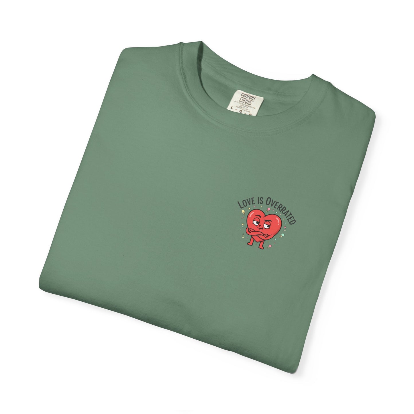 Overrated Heart Minimalist Tee