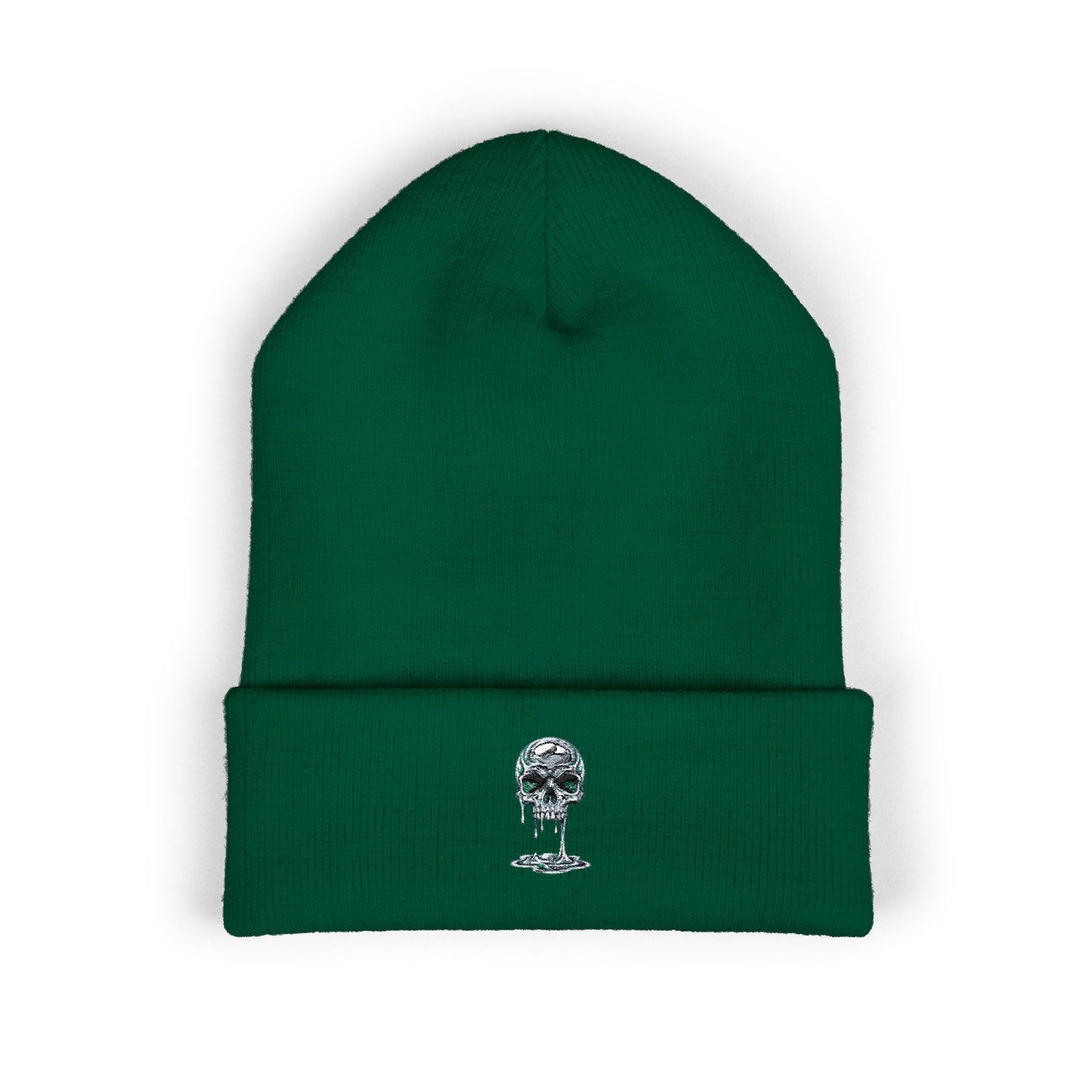 Liquid Metal Skull Beanie