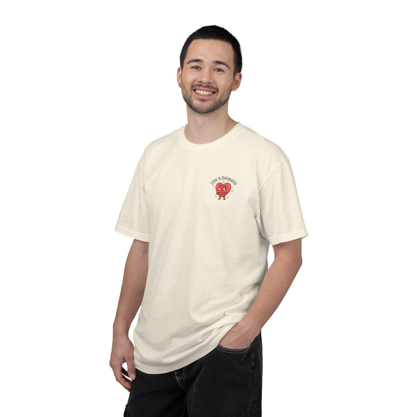 Overrated Heart Minimalist Tee
