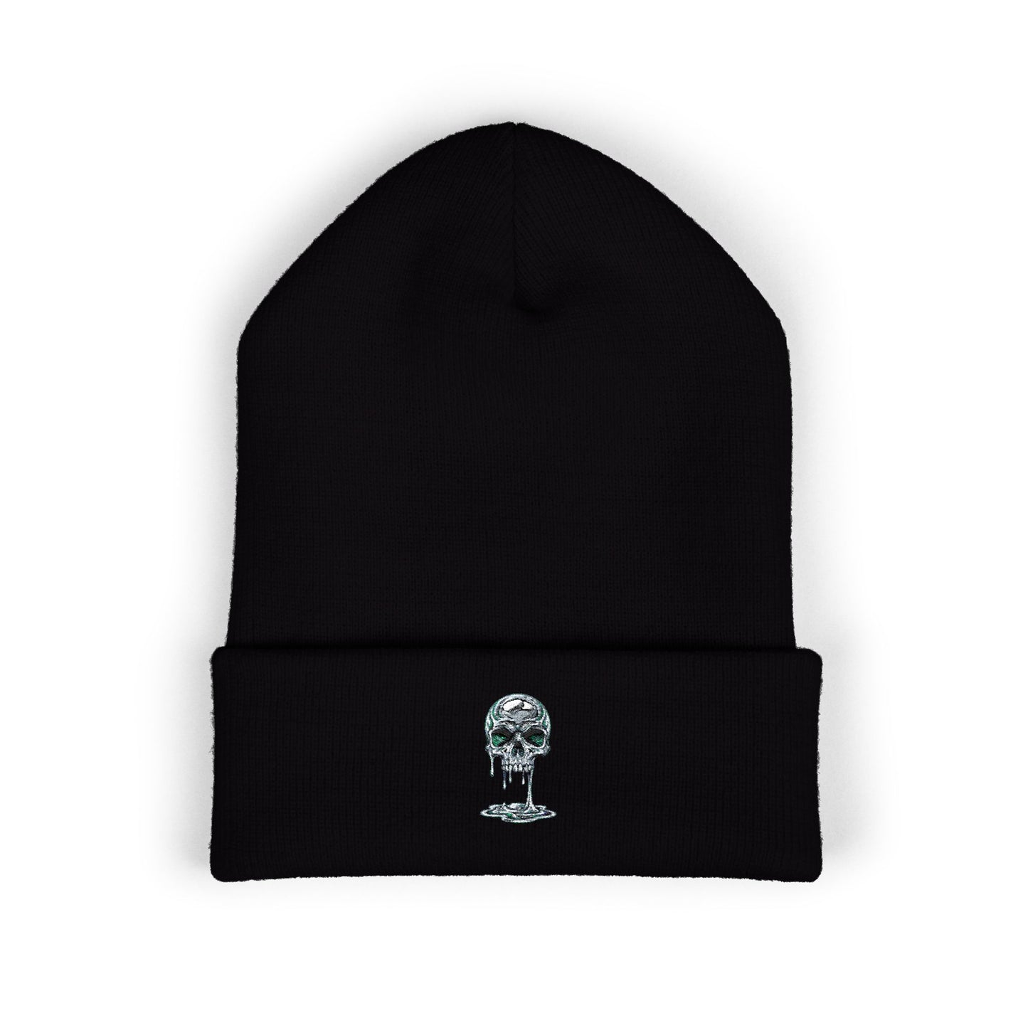 Liquid Metal Skull Beanie