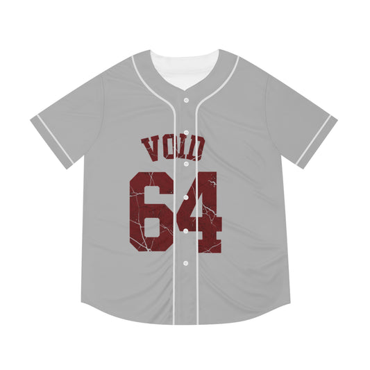 Void 64 Baseball Jersey — Retro Distressed Sport Tee